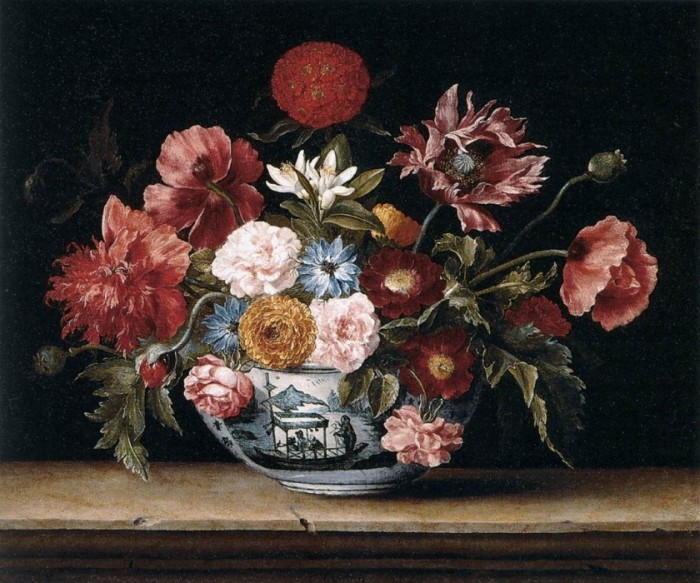 LINARD, Jacques - Chinese Bowl with Flowers