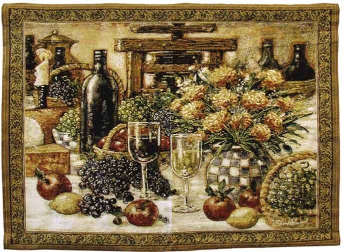 Table for Two tapestry