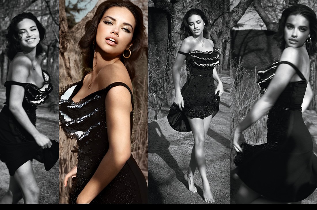 adriana lima, ,Vogue,Spain,6,2010,,,,,,,