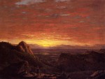 Morning, Looking East over the Husdon Valley from Catskill Mountains 1848