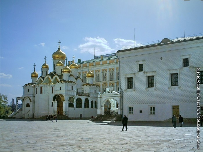 Благовещенский собор - Большой Кремлевский дворец - Грановитая палата