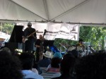 The blues being played at the Watts Towers Jazz Festival