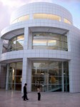 The Getty entrance hall