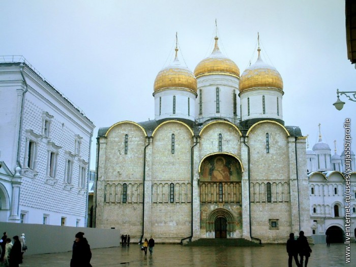 Успенский Благовещенский и Архангельский соборы