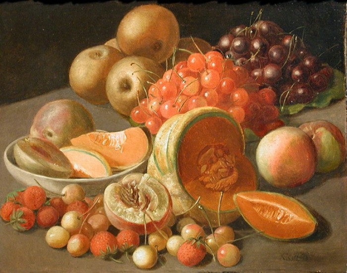 Still life with fruits