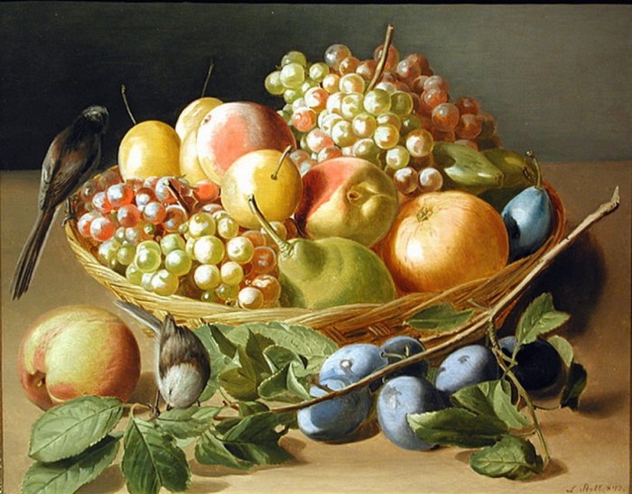 Still life with fruits