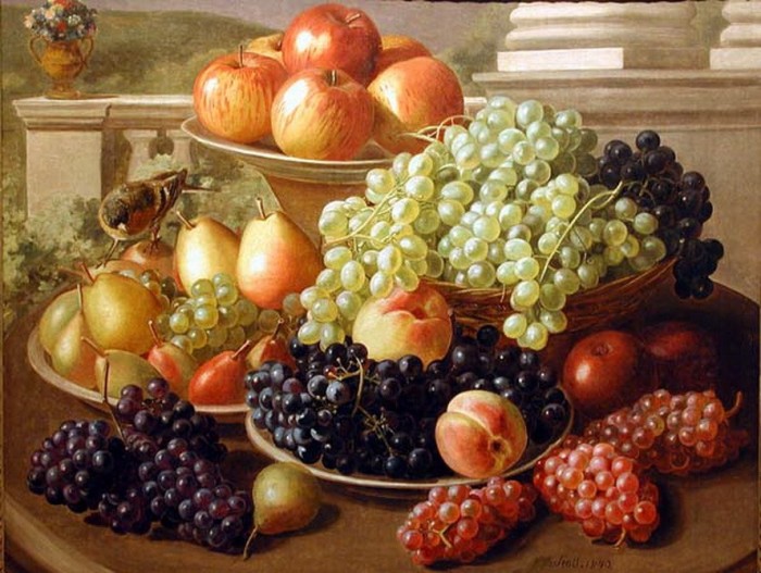 Still life with fruits