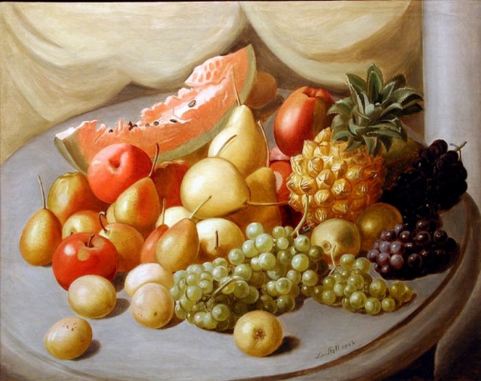 Still life with fruits