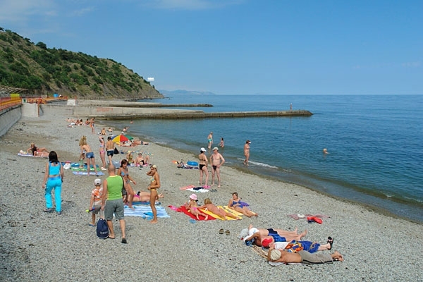 Ателика восход алушта фото пляжа