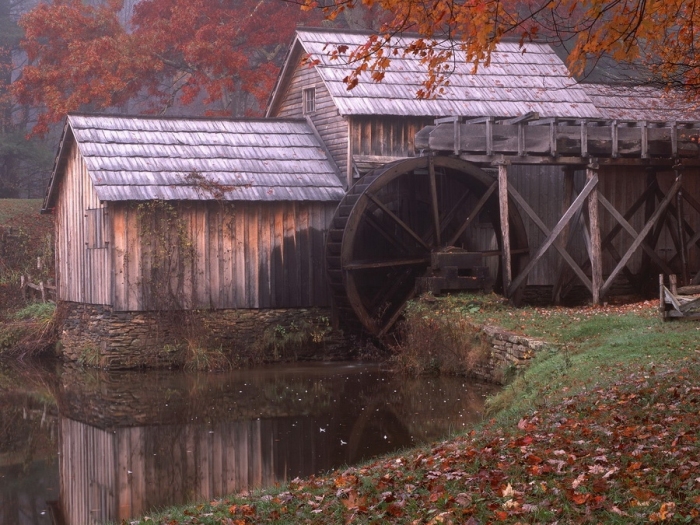 10Mabry Mill in Autumn, Blue Ridge Parkway, Virginia