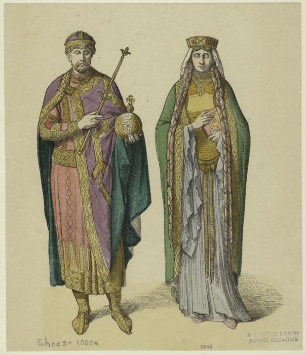 Одежда 12 века