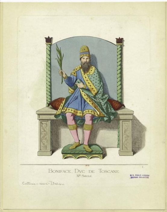 Boniface, duc de Toscane, XIe siecle