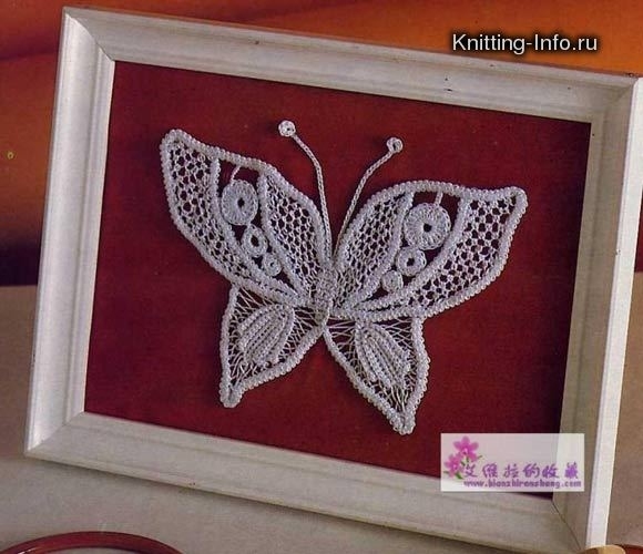 Butterfly.Irish Crochet.
