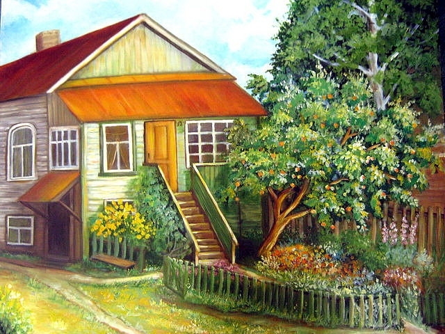 Рисунок отчий дом