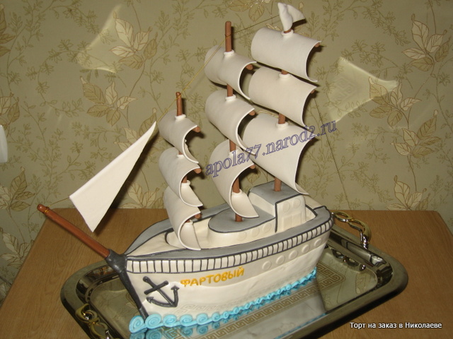 Торт Корабль категории «Пираты»
