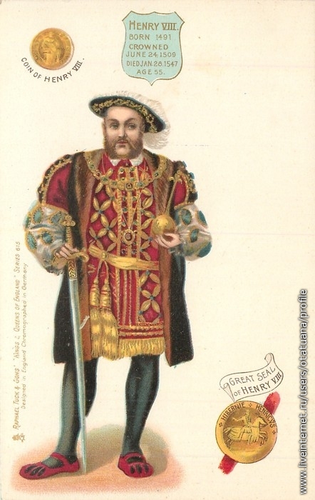 VIII, 1491. (1509-1547)