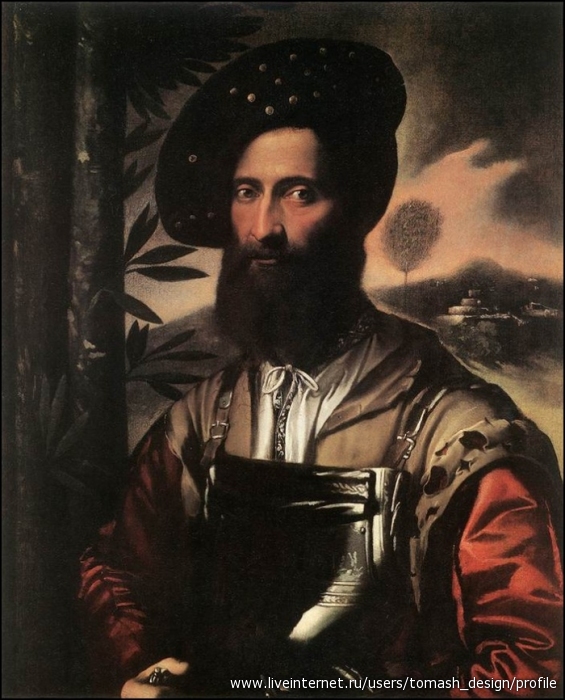 DOSSI Dosso Portrait of a Warrior.
