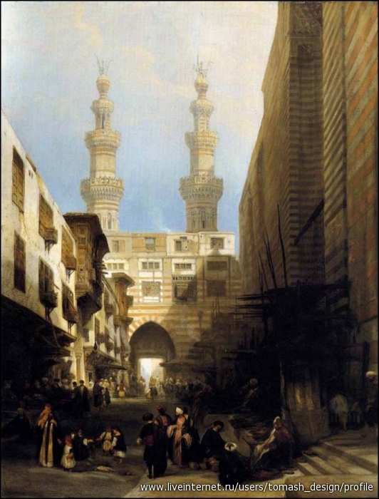 ROBERTS David A View In Cairo.