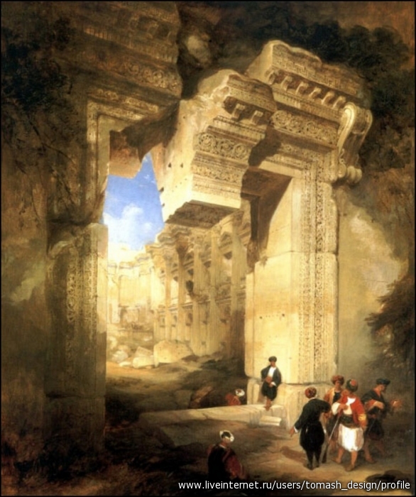 Roberts David Tower Of Comares, Alhambra, Granada.